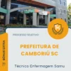 Apostila Técnico Enfermagem Samu Prefeitura de Camboriú SC 2026