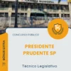 Apostila Técnico Legislativo Câmara de Presidente Prudente SP 2026