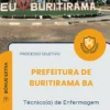 Apostila Técnico a de Enfermagem Prefeitura de Buritirama BA 2026