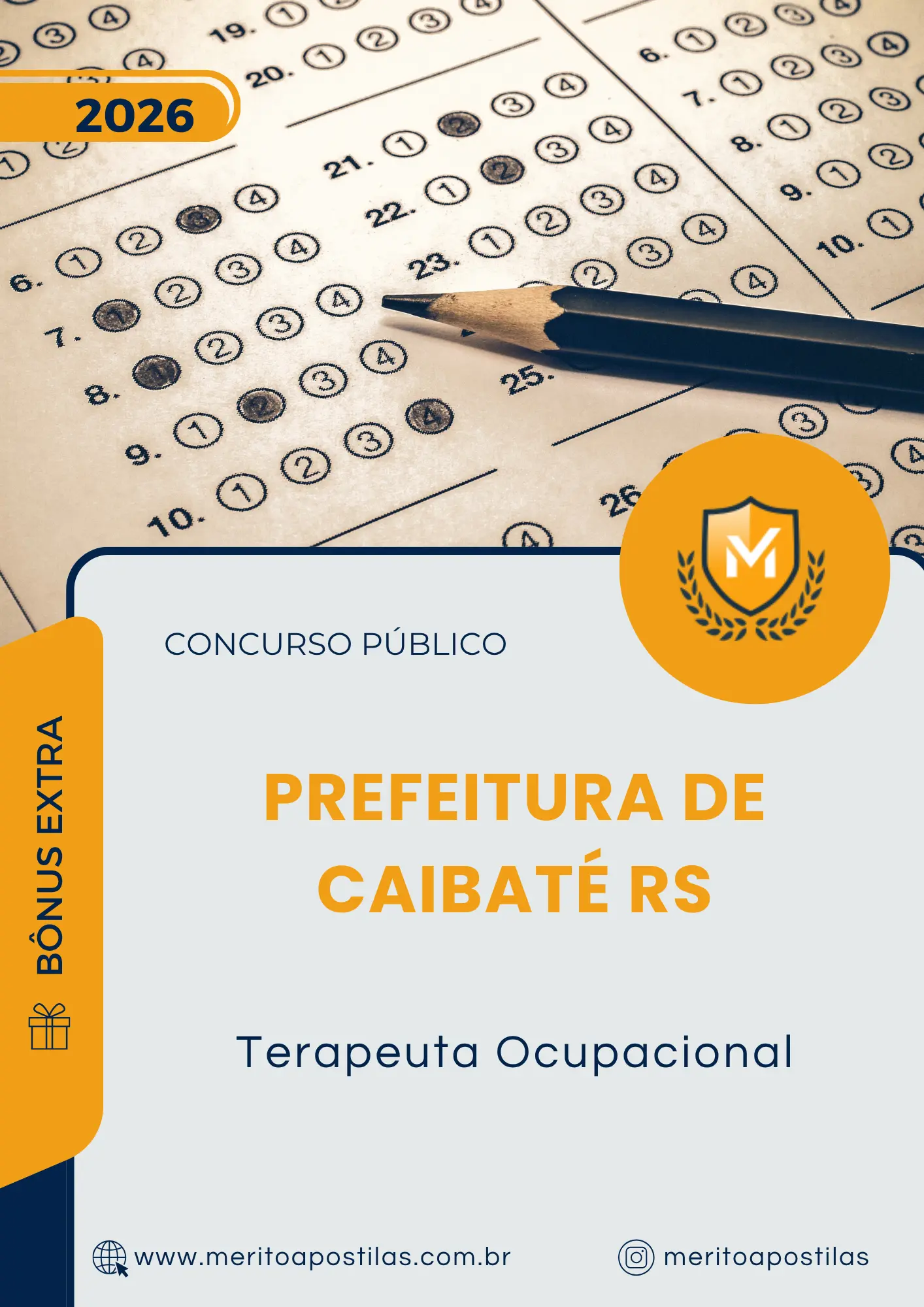 Apostila Terapeuta Ocupacional Prefeitura de Caibaté RS 2026