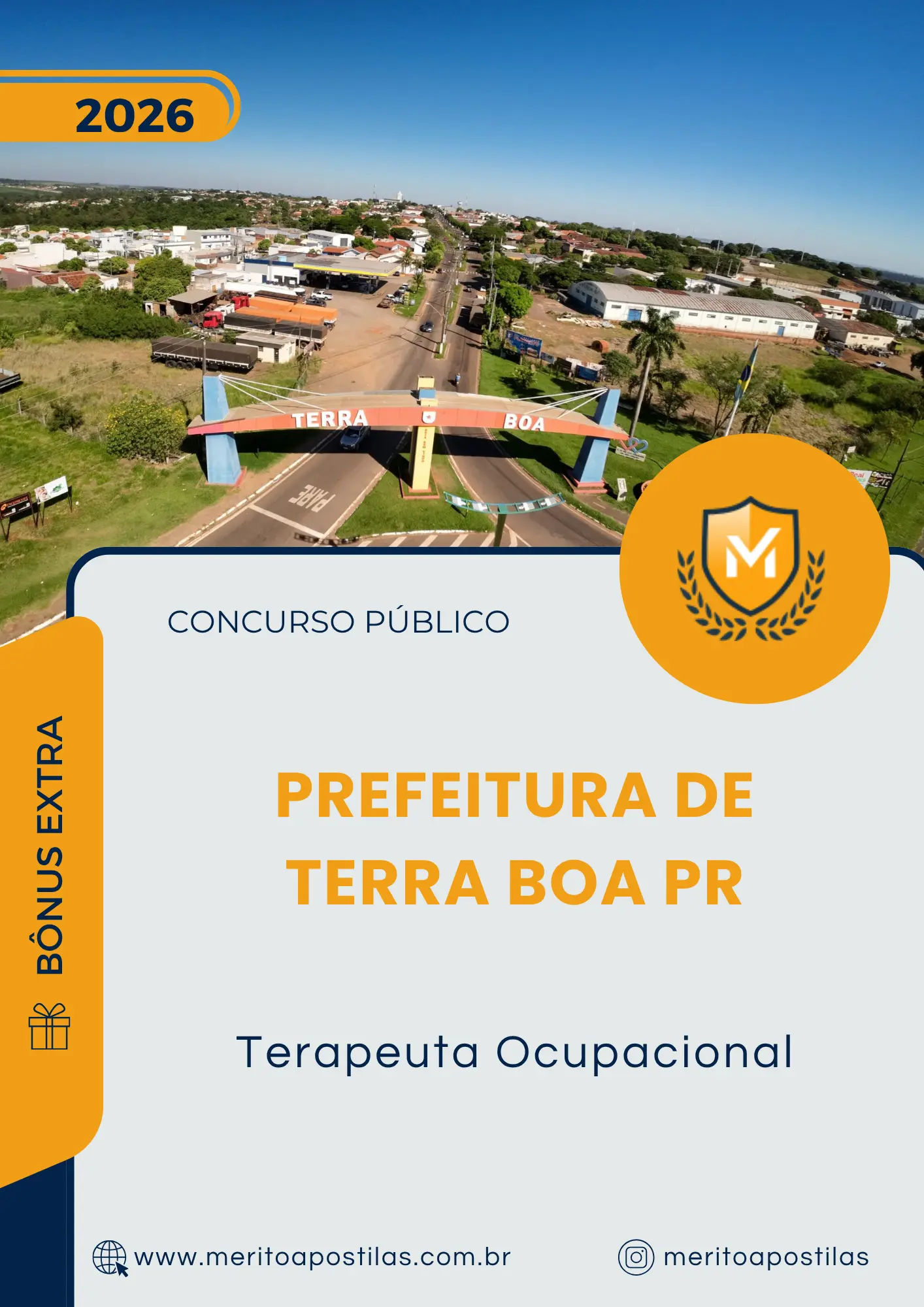 Apostila Terapeuta Ocupacional Prefeitura de Terra Boa PR 2026