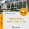 Apostila Tesoureiro Prefeitura de Martinópolis SP 2026