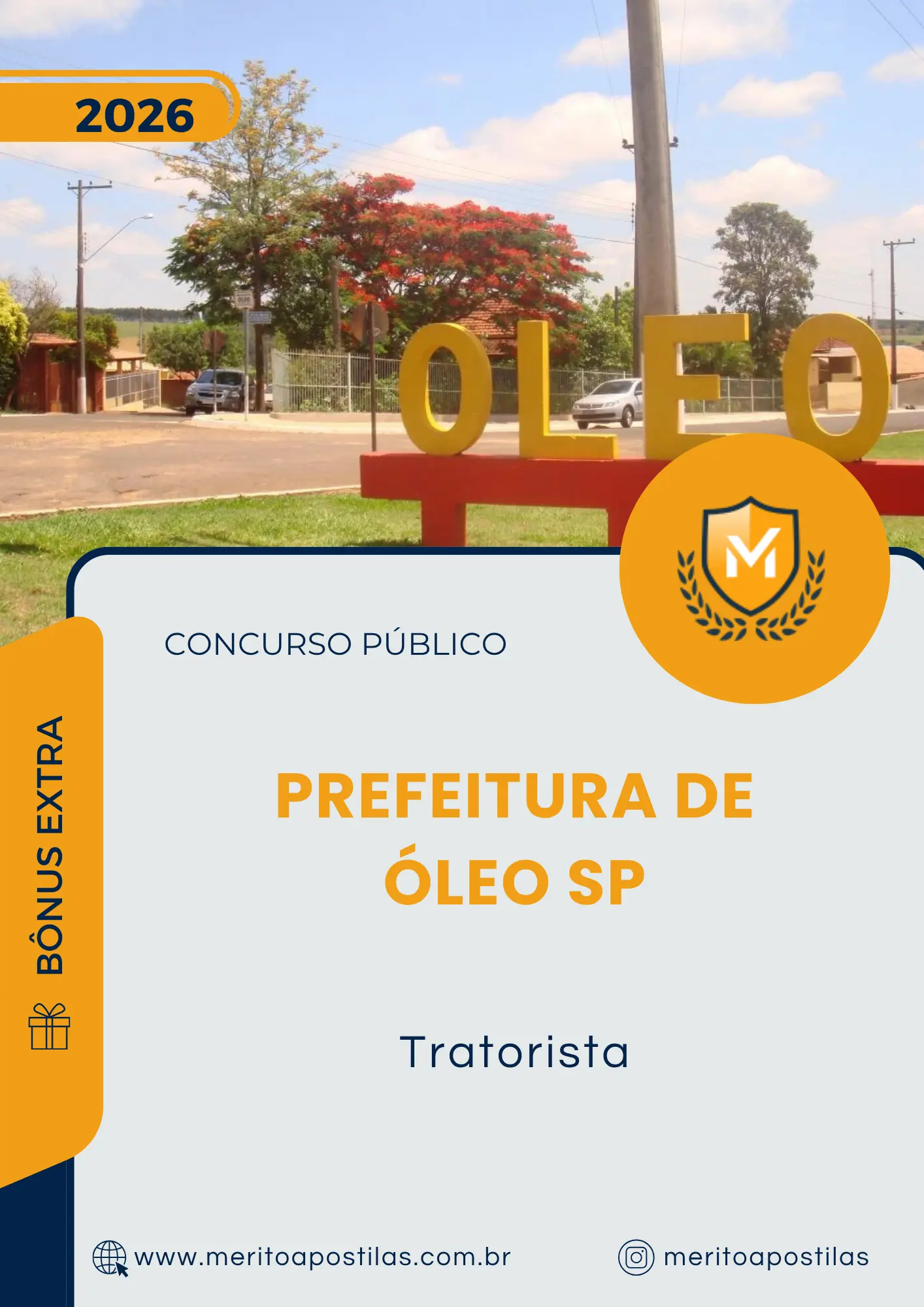 Apostila Tratorista Prefeitura de Óleo SP 2026