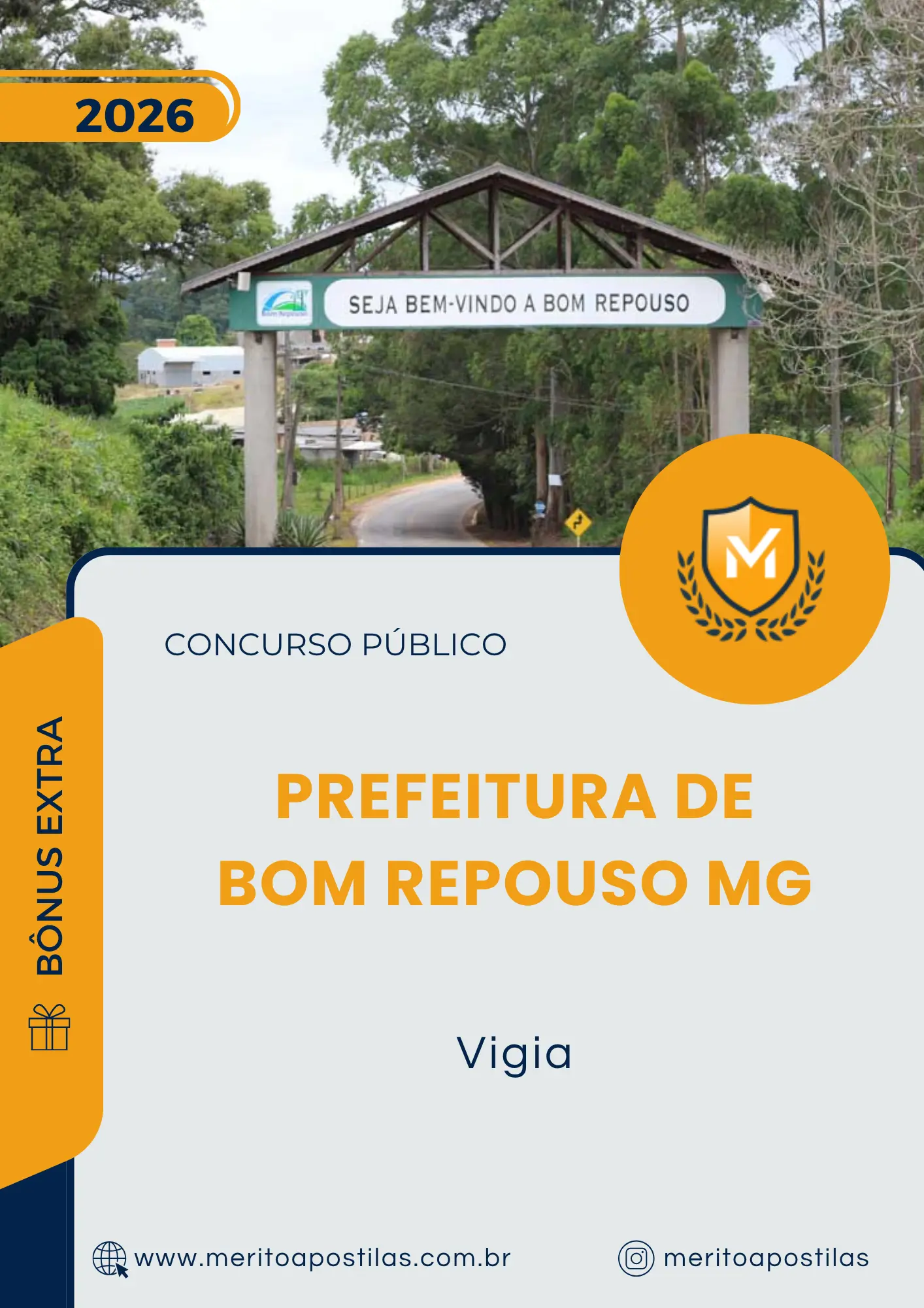 Apostila Vigia Prefeitura de Bom Repouso MG 2026