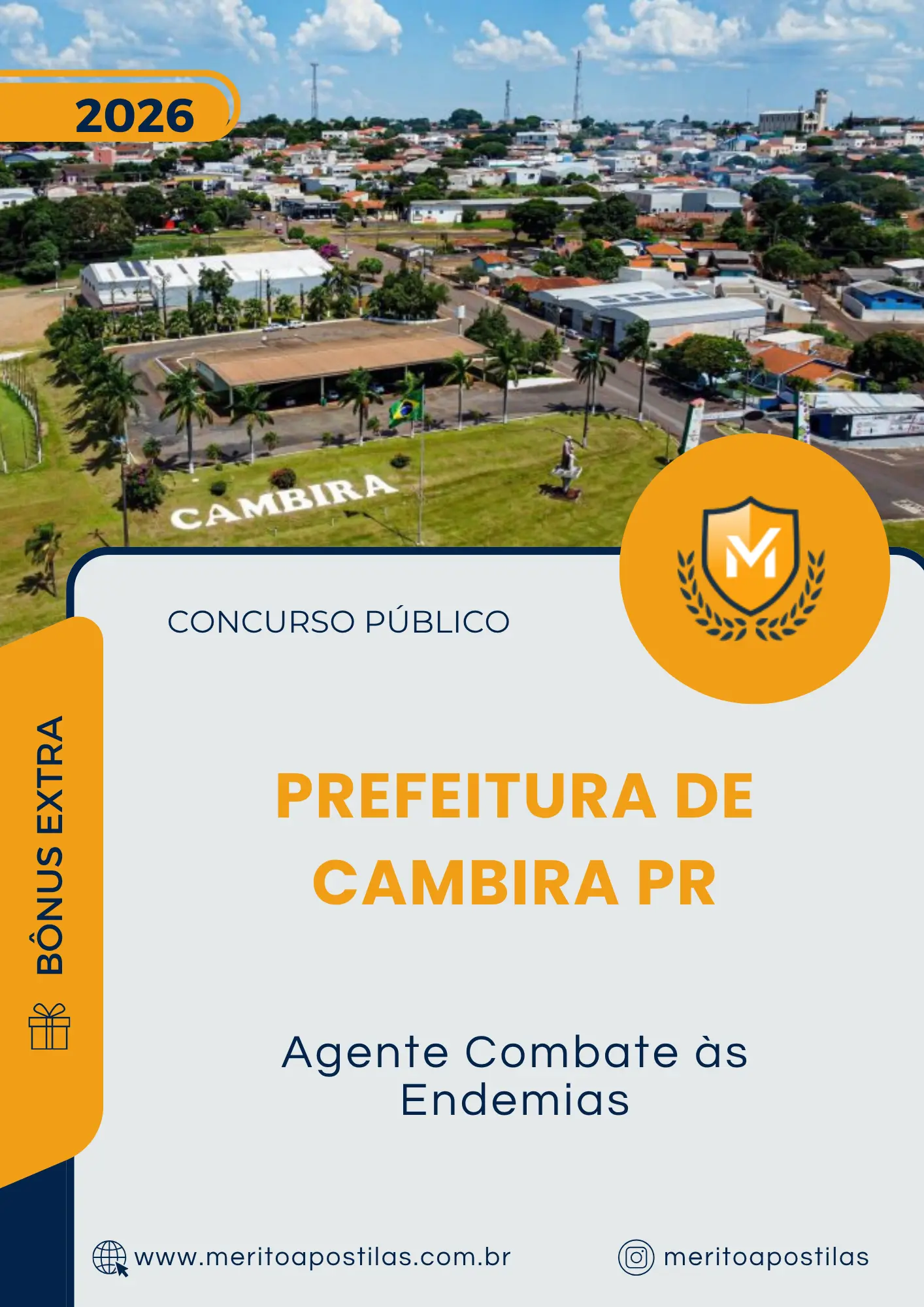 Apostila Agente Combate às Endemias Prefeitura de Cambira PR 2026