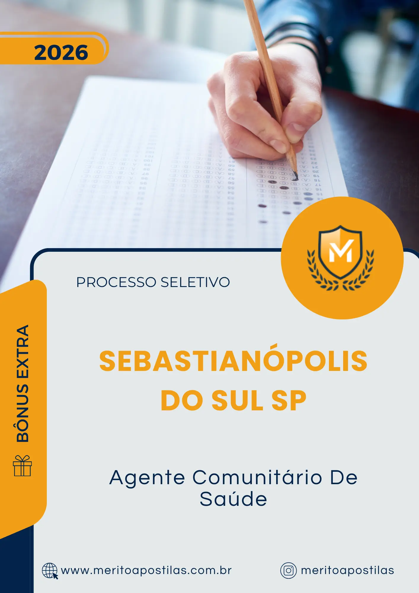 Apostila Agente Comunitário De Saúde Prefeitura de Sebastianópolis do Sul SP 2026