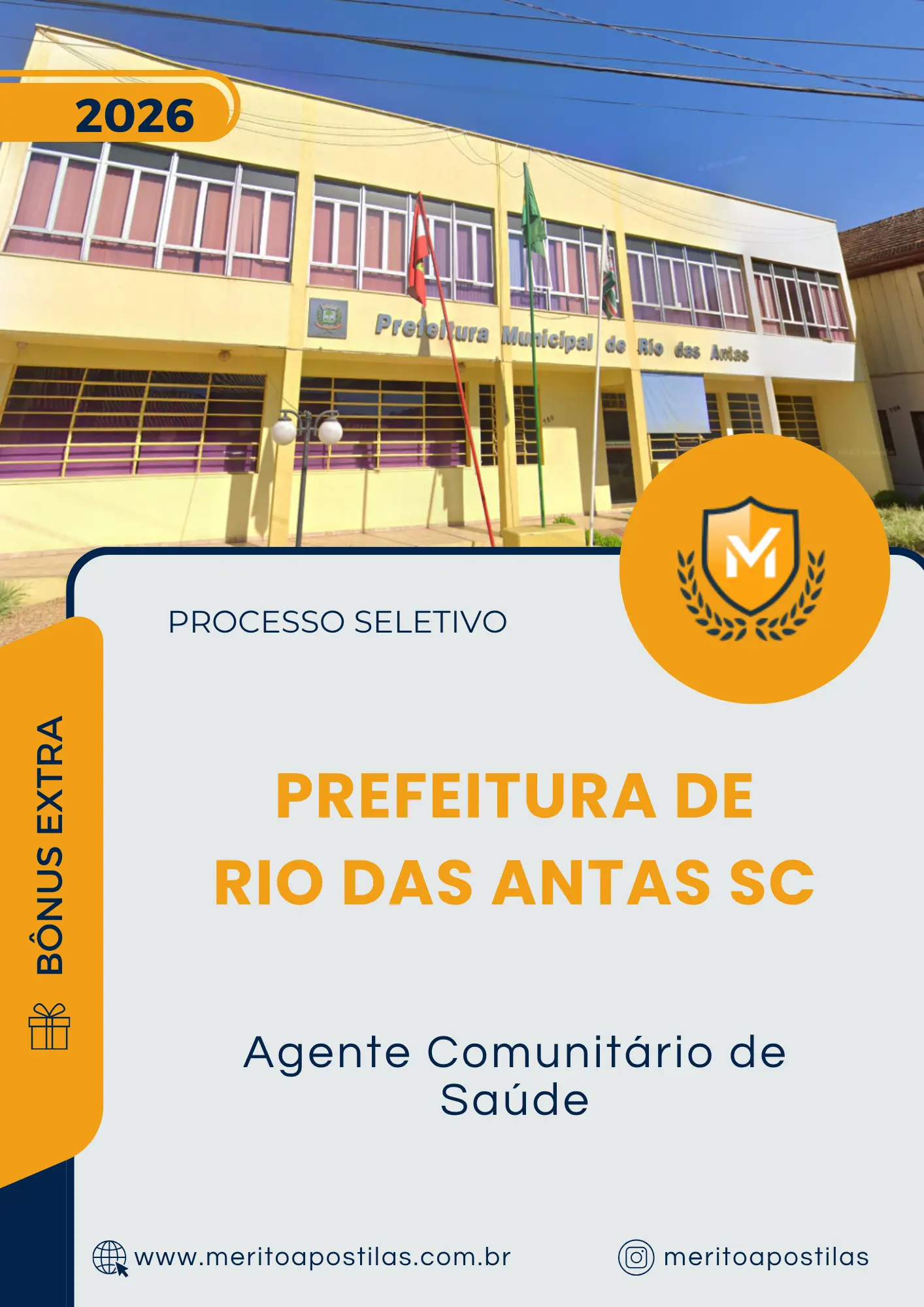 Apostila Agente Comunitário de Saúde Prefeitura de Rio das Antas SC 2026