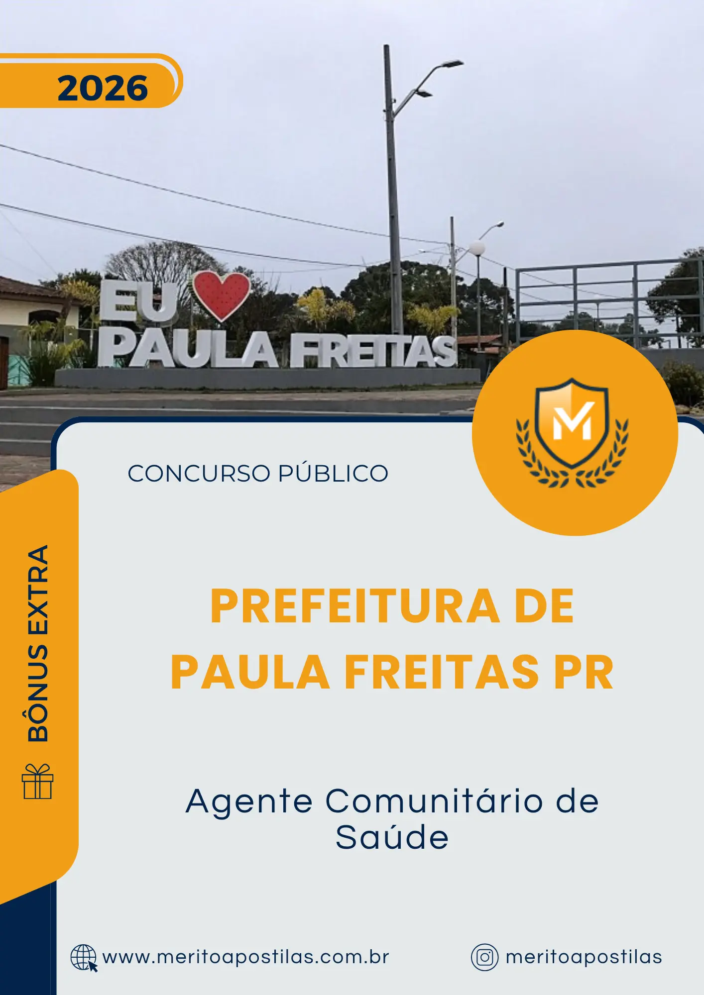 Apostila Agente Comunitário de Saúde Prefeitura de Paula Freitas PR 2026