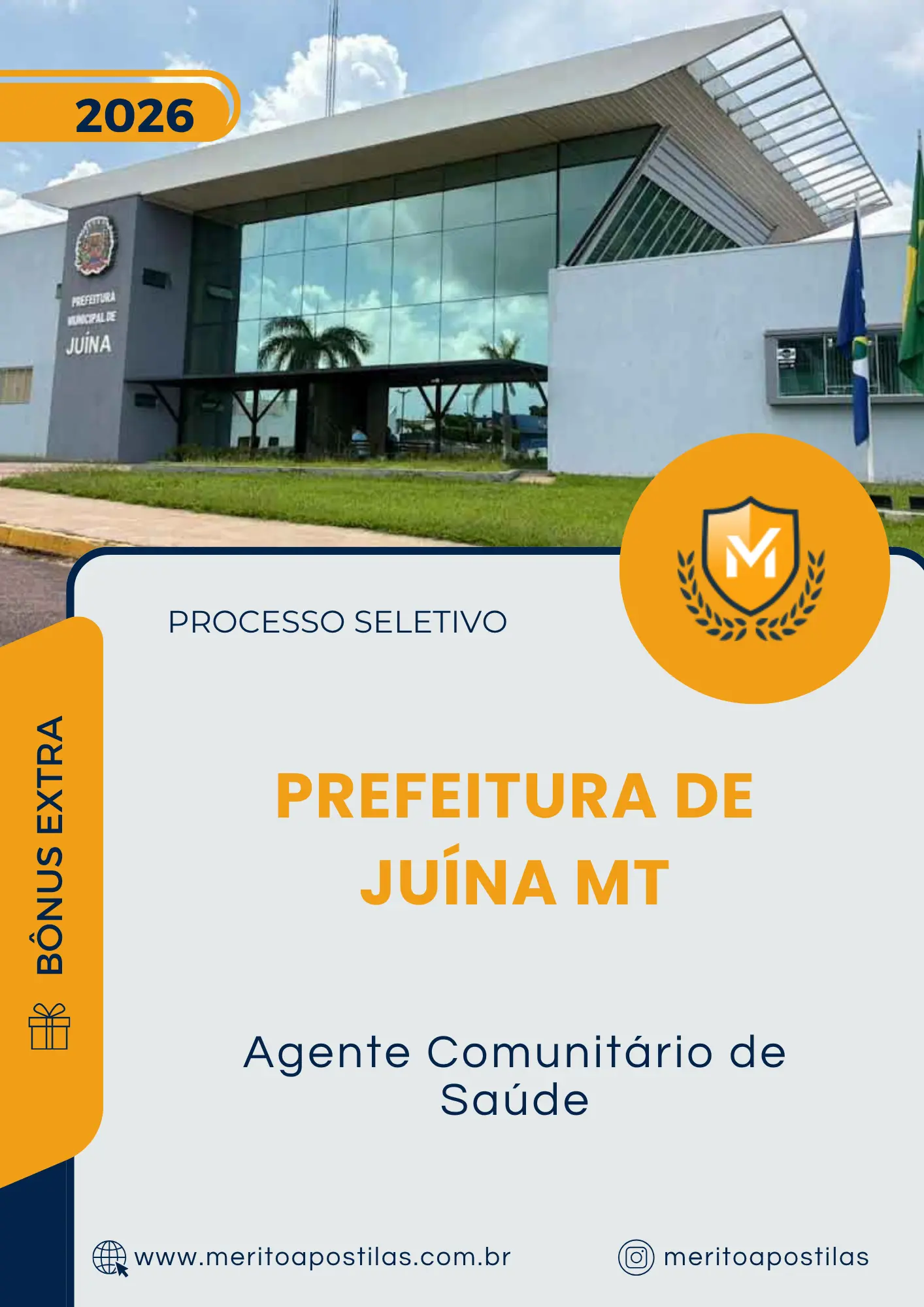 Apostila Agente Comunitário de Saúde Prefeitura de Juína MT 2026