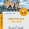 Apostila Agente De Combate A Endemias Classe A Prefeitura de Altos PI 2026
