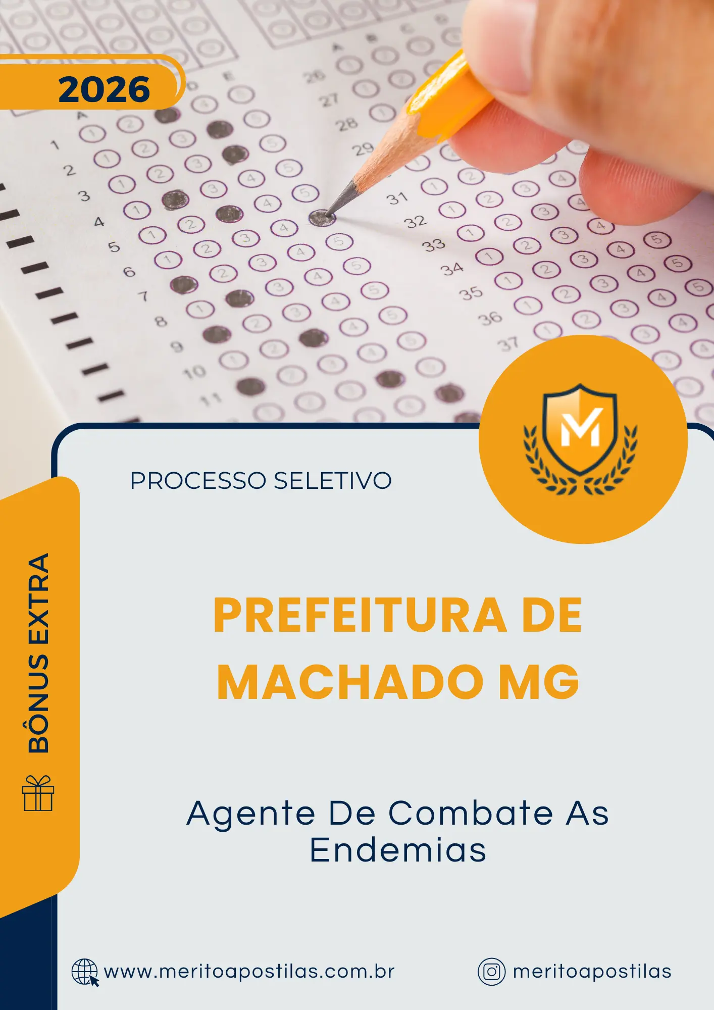 Apostila Agente De Combate As Endemias Prefeitura de Machado MG 2026