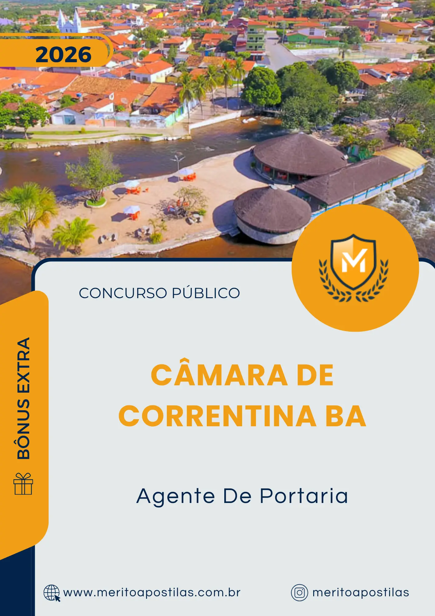 Apostila Agente De Portaria Câmara de Correntina BA 2026