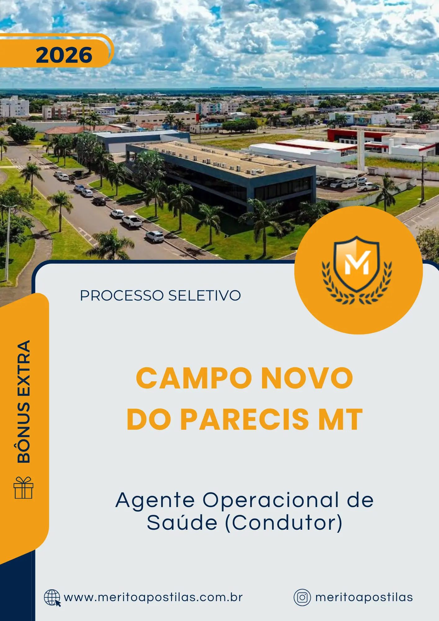 Apostila Agente Operacional de Saúde Condutor Prefeitura de Campo Novo do Parecis MT 2026