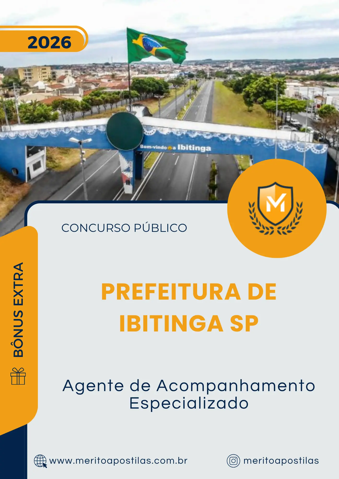 Apostila Agente de Acompanhamento Especializado Prefeitura de Ibitinga SP 2026