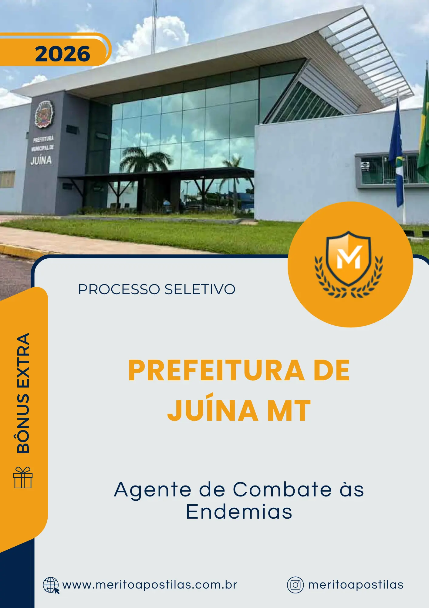 Apostila Agente de Combate às Endemias Prefeitura de Juína MT 2026