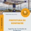 Apostila Agente de Combate às Endemias Prefeitura de Bonfim RR 2026