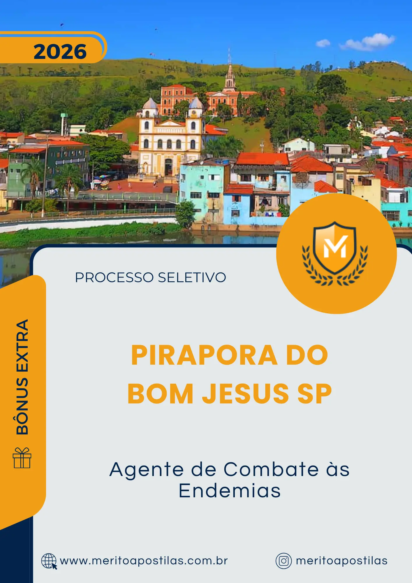 Apostila Agente de Combate às Endemias Prefeitura de Pirapora do Bom Jesus SP 2026
