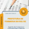 Apostila Agente de Compras e Contratações Públicas Prefeitura de Formosa do Sul SC 2026