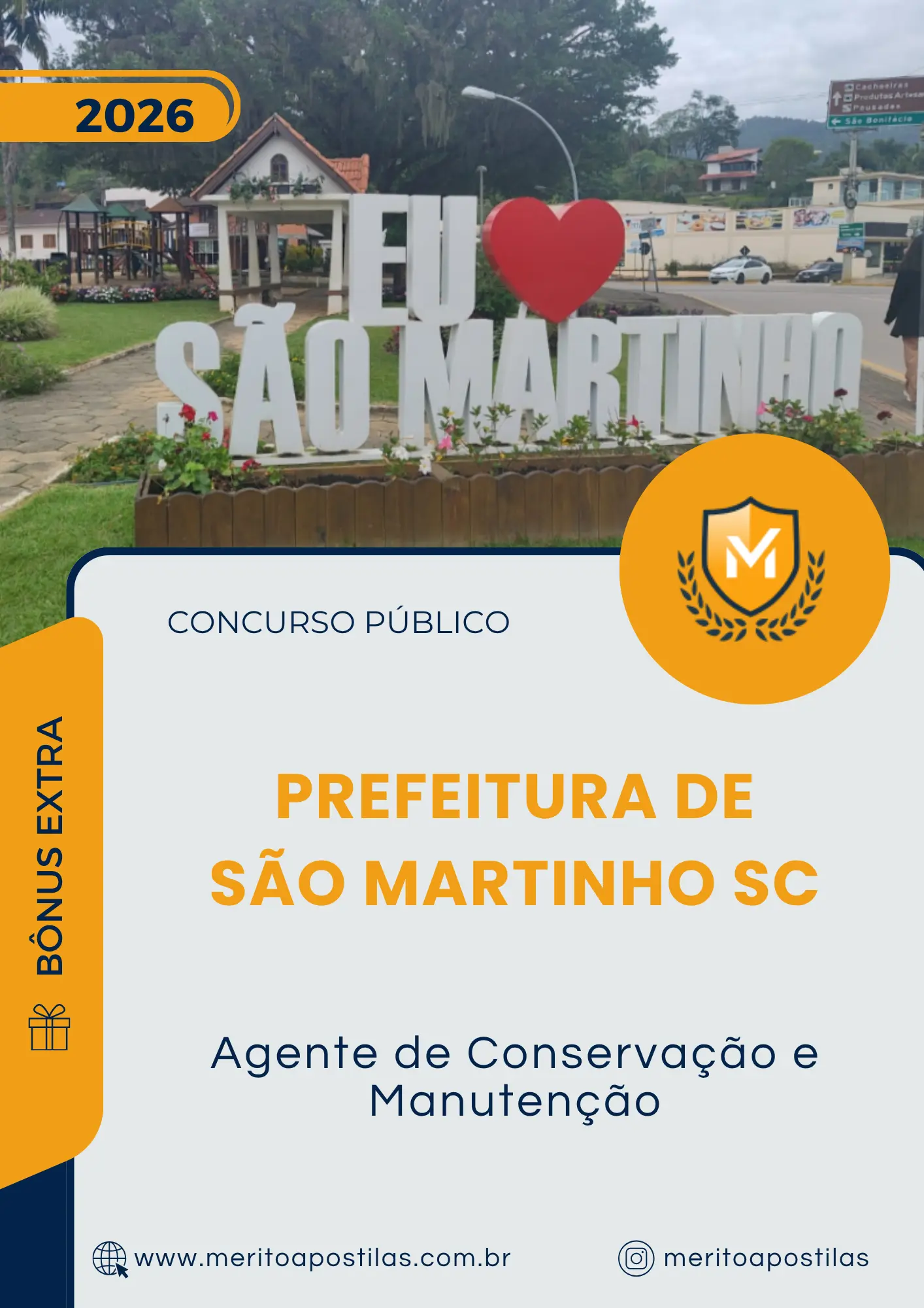 Apostila Agente de Conservação e Manutenção Prefeitura de São Martinho SC 2026