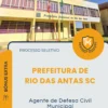 Apostila Agente de Defesa Civil Municipal Prefeitura de Rio das Antas SC 2026