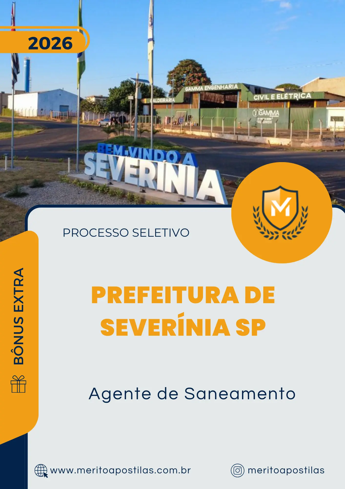 Apostila Agente de Saneamento Prefeitura de Severínia SP 2026