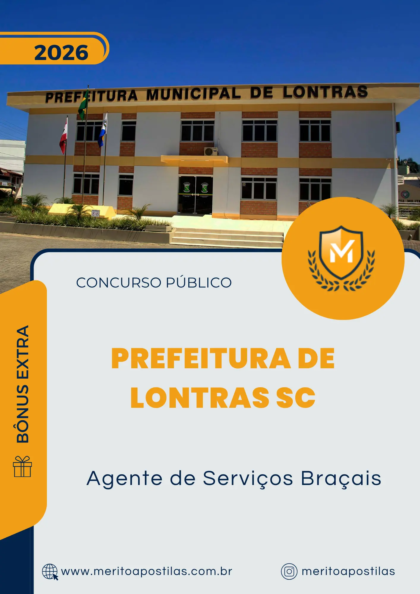 Apostila Agente de Serviços Braçais Prefeitura de Lontras SC 2026