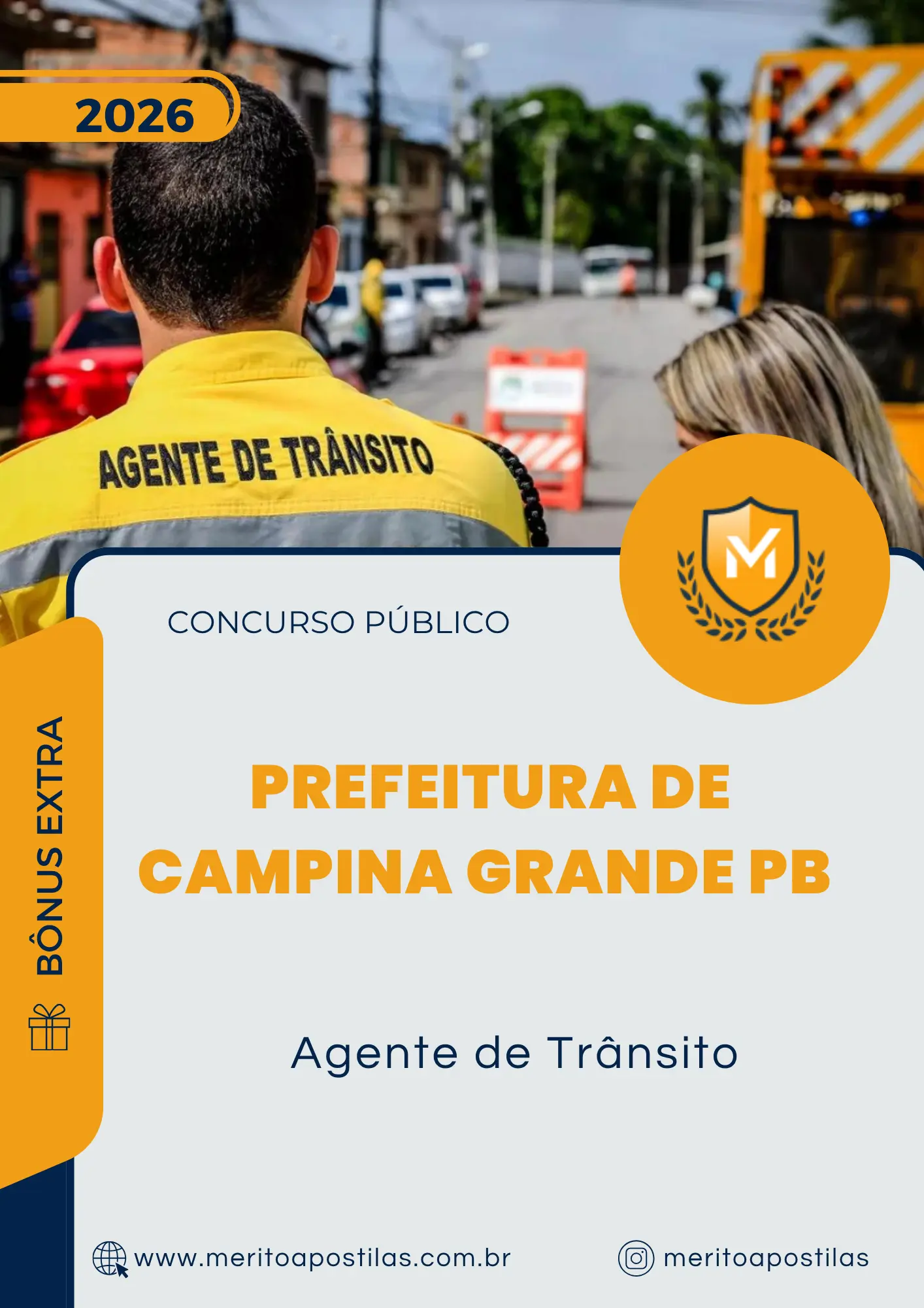 Apostila Agente de Trânsito Prefeitura de Campina Grande PB 2026