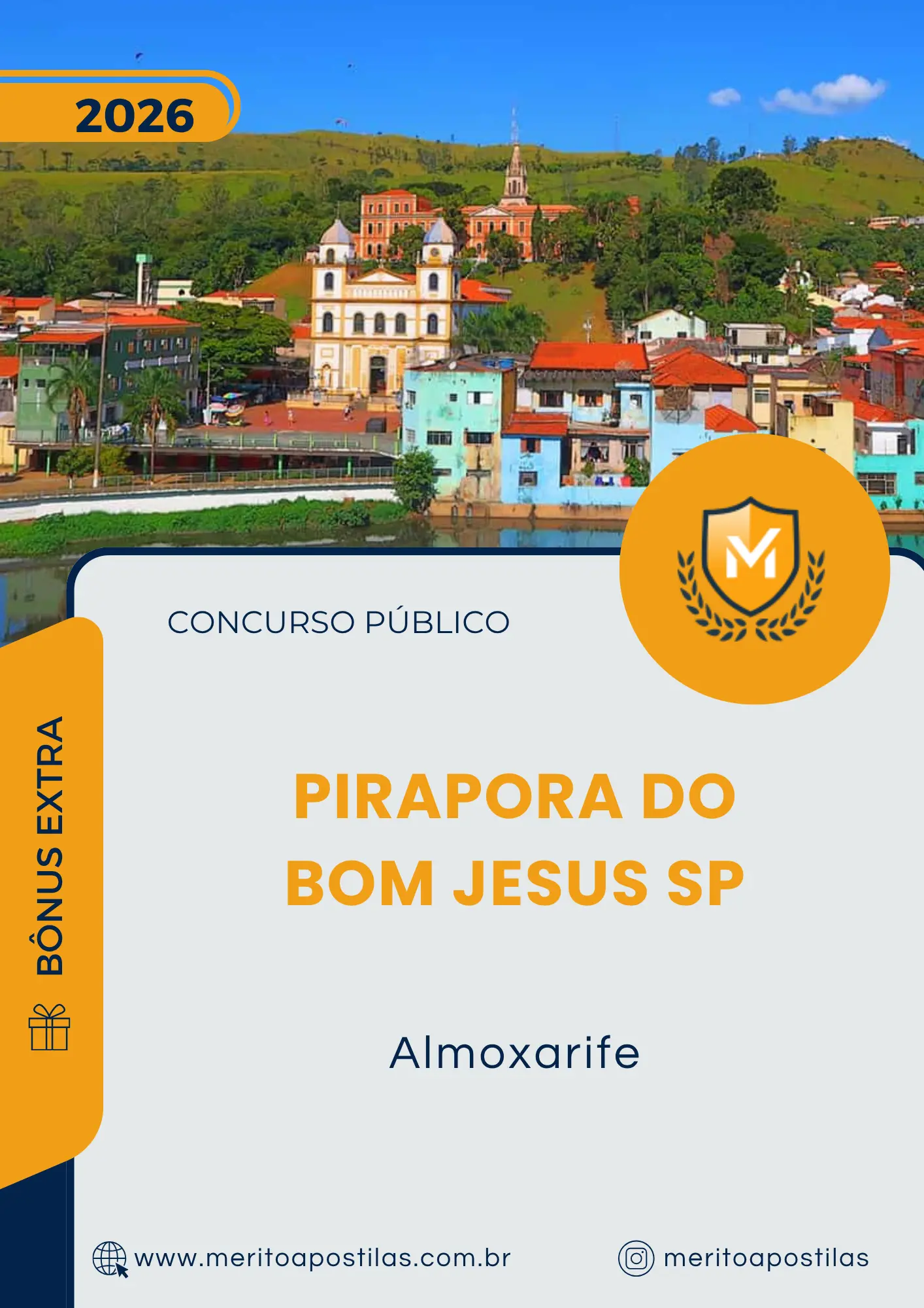 Apostila Almoxarife Prefeitura de Pirapora do Bom Jesus SP 2026