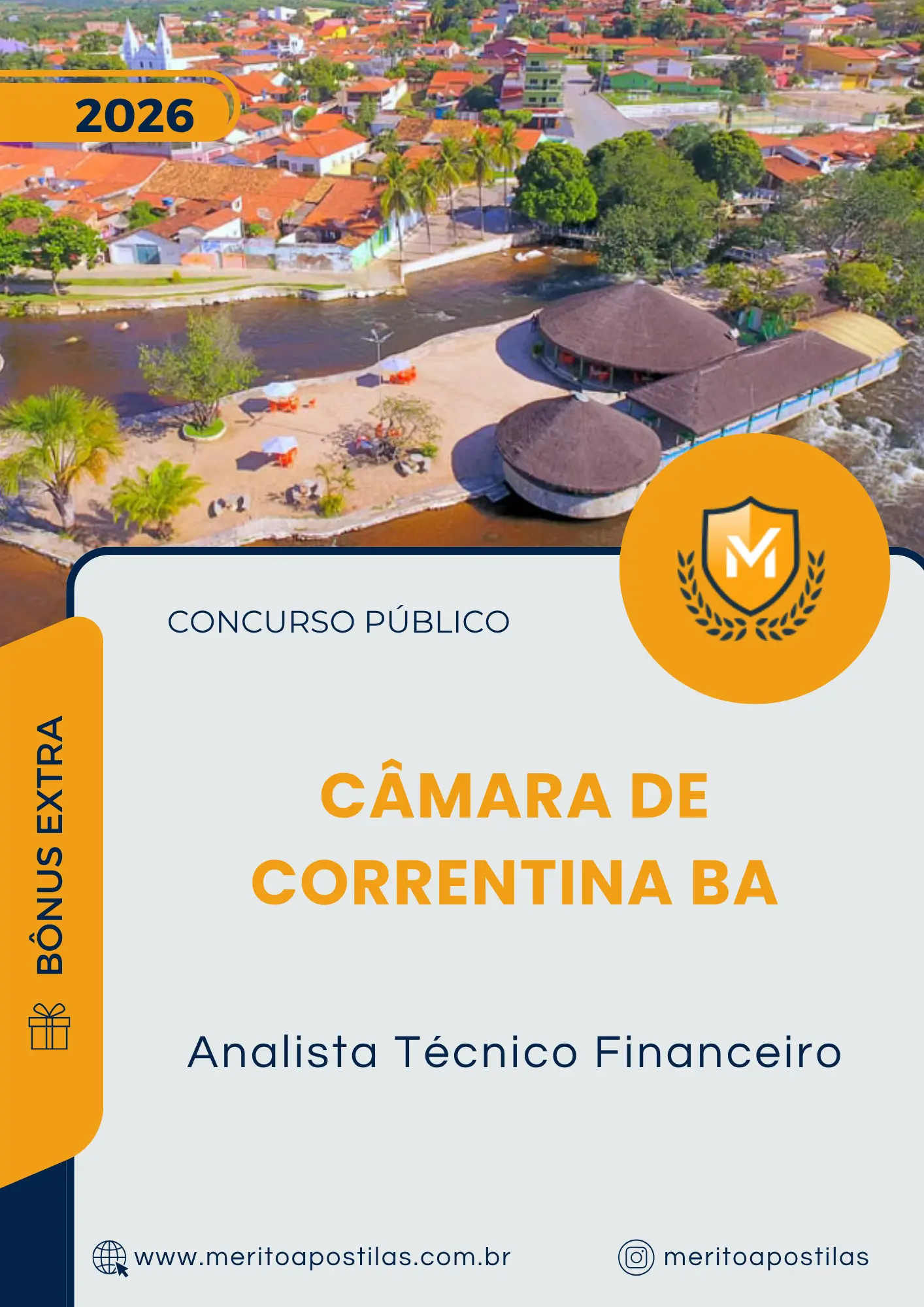 Apostila Analista Técnico Financeiro Câmara de Correntina BA 2026