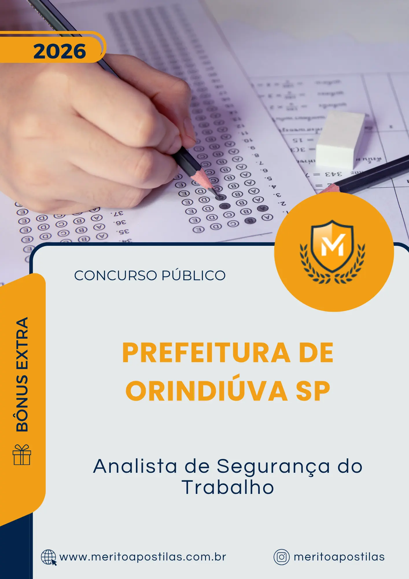Apostila Analista de Segurança do Trabalho Prefeitura de Orindiúva SP 2026