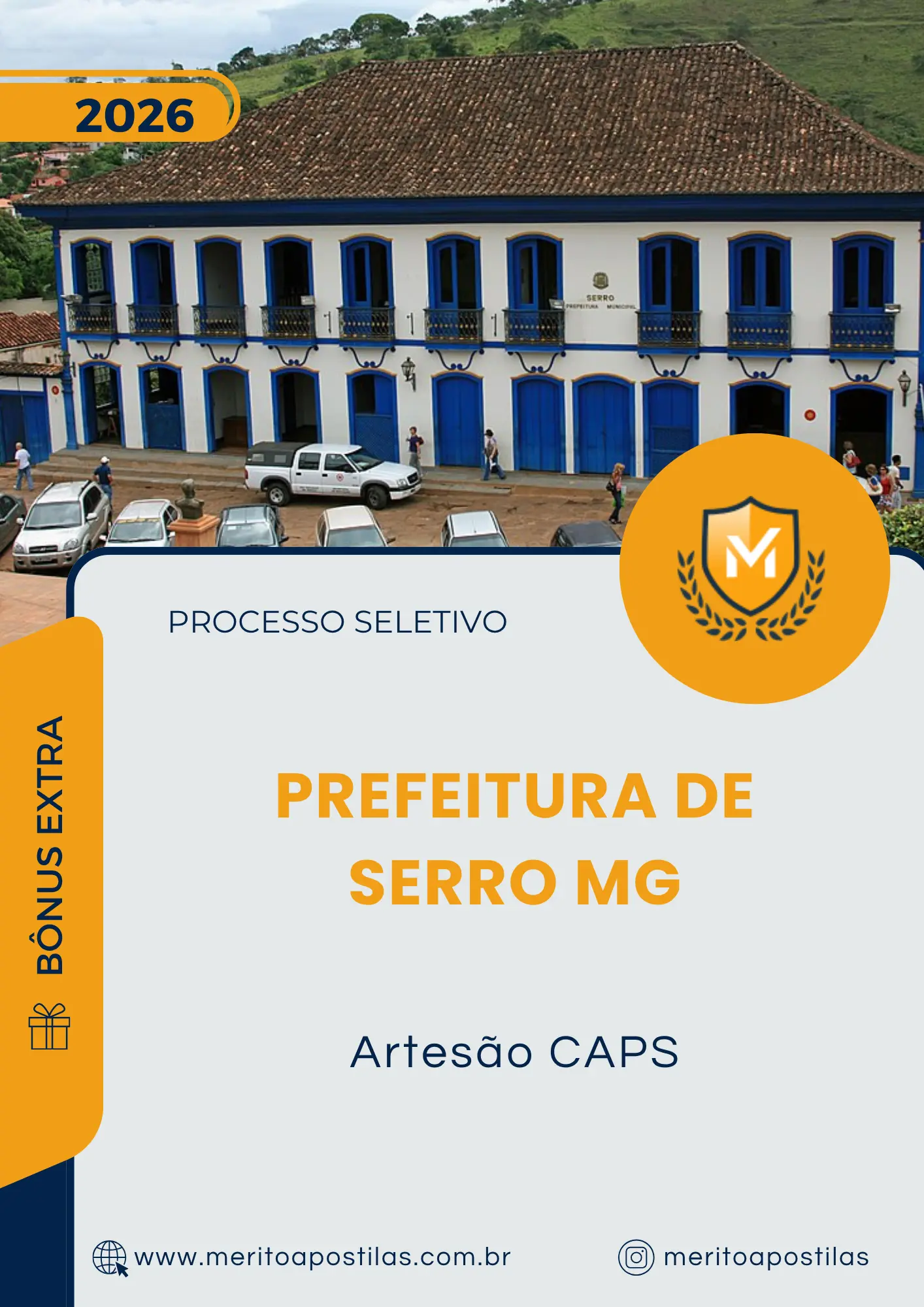 Apostila Artesão CAPS Prefeitura de Serro MG 2026