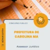 Apostila Assessor Jurídico Prefeitura de Carolina MA 2026