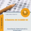 Apostila Assistente Administrativo Financeiro Câmara de Cumbe SE 2026