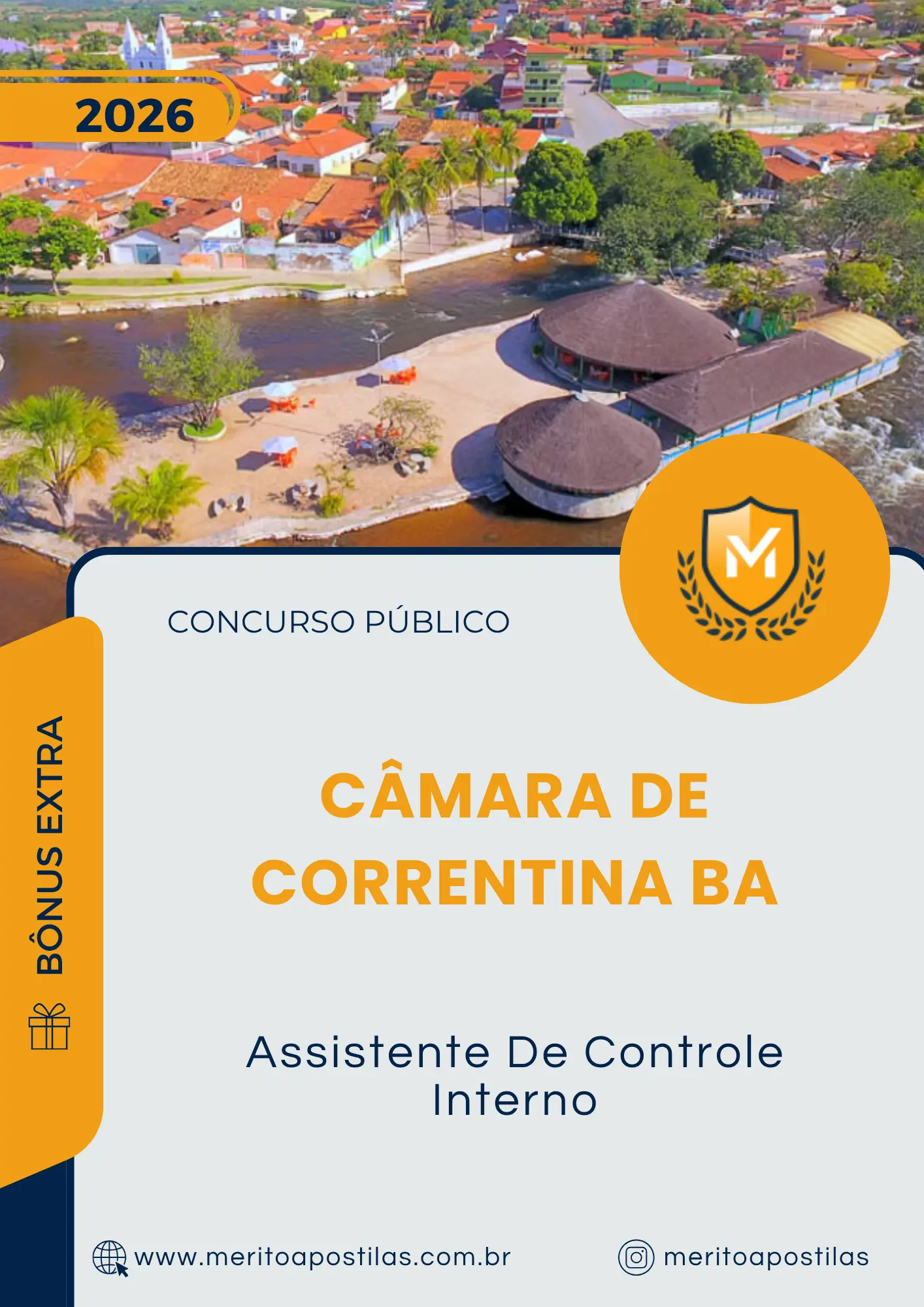 Apostila Assistente De Controle Interno Câmara de Correntina BA 2026