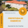 Apostila Assistente De Creche Prefeitura de Iomerê SC 2026
