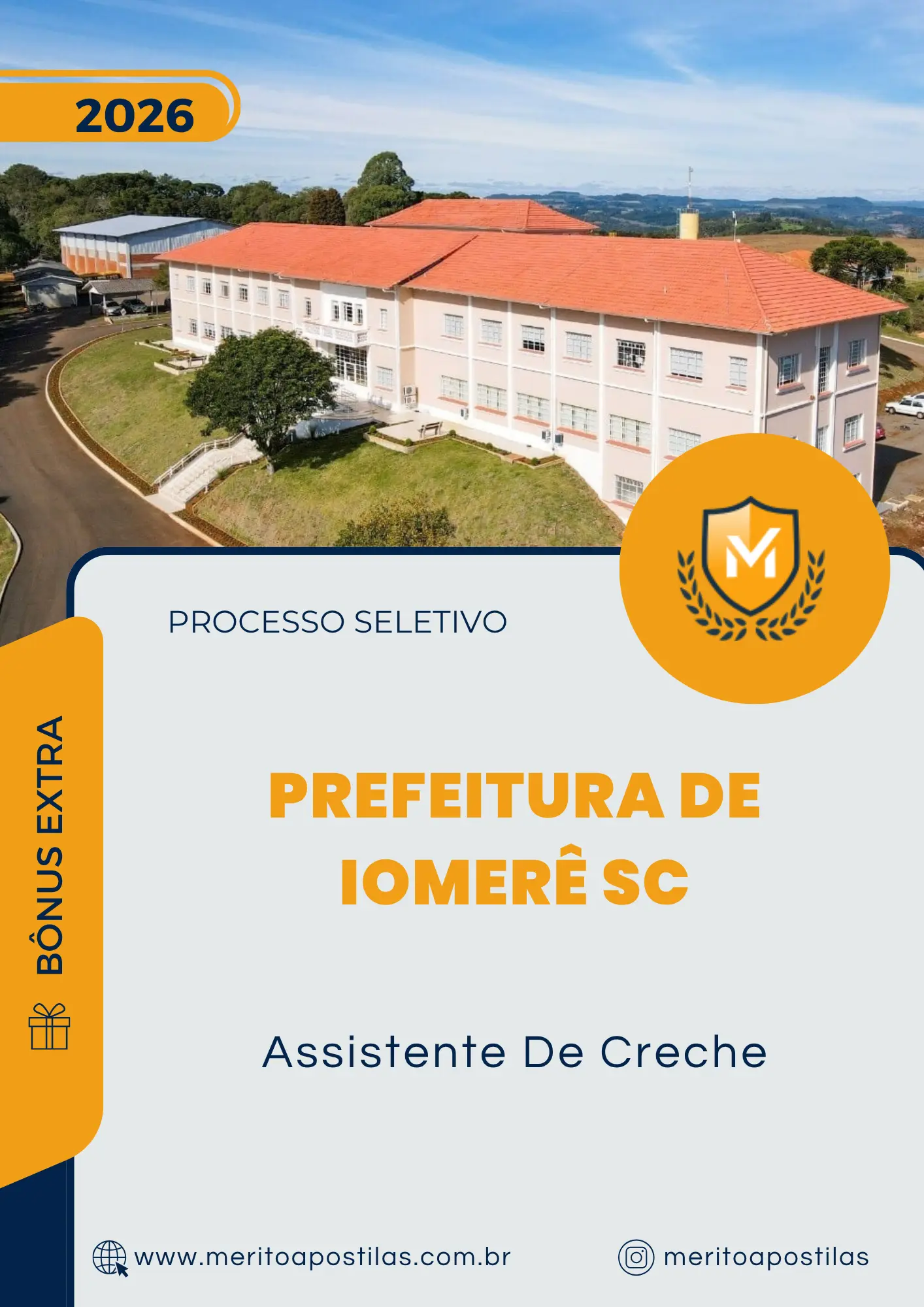 Apostila Assistente De Creche Prefeitura de Iomerê SC 2026