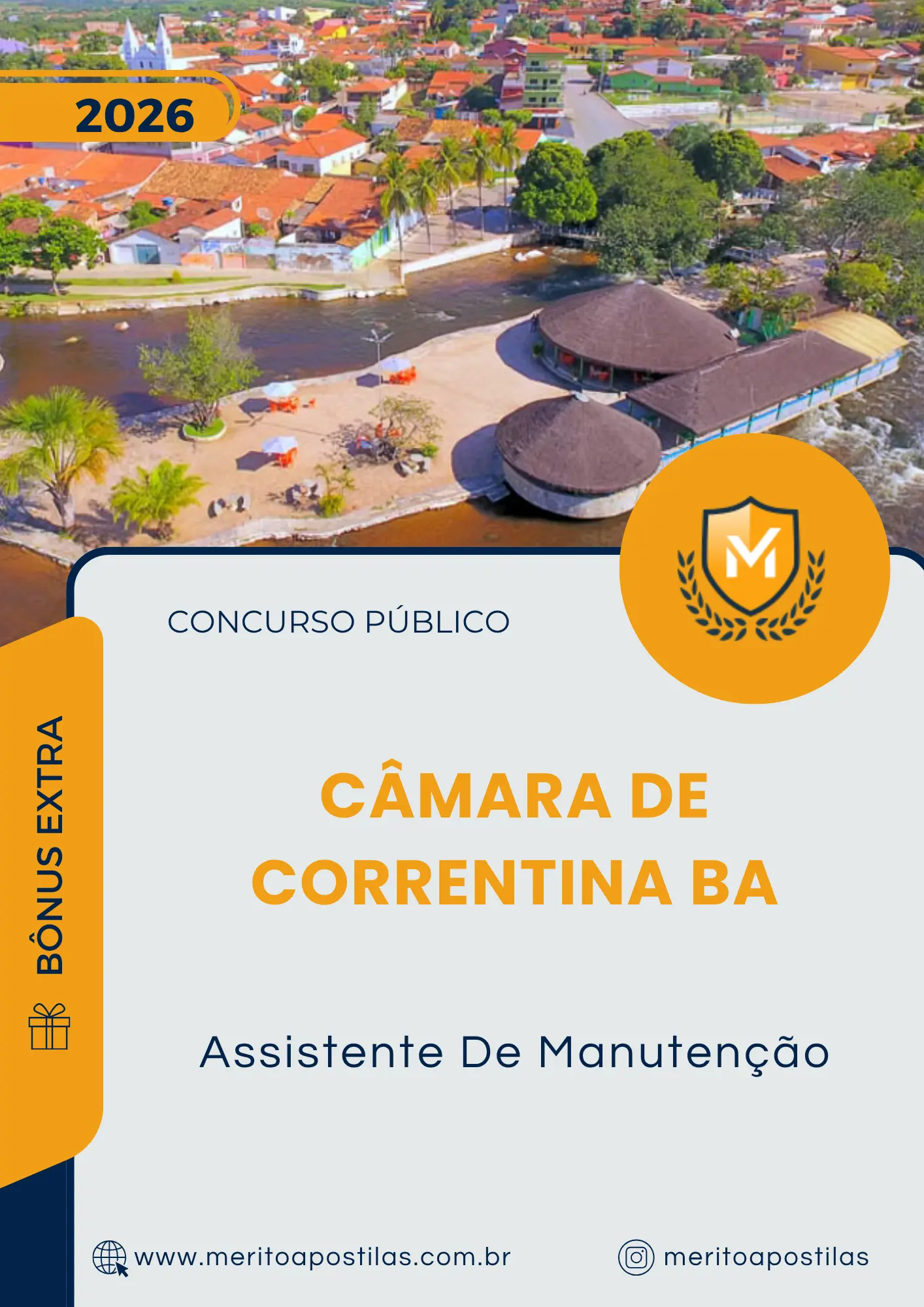 Apostila Assistente De Manutenção Câmara de Correntina BA 2026