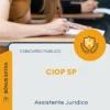 Apostila Assistente Jurídico Concurso Público CIOP SP 2026
