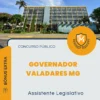 Apostila Assistente Legislativo Câmara de Governador Valadares MG 2026