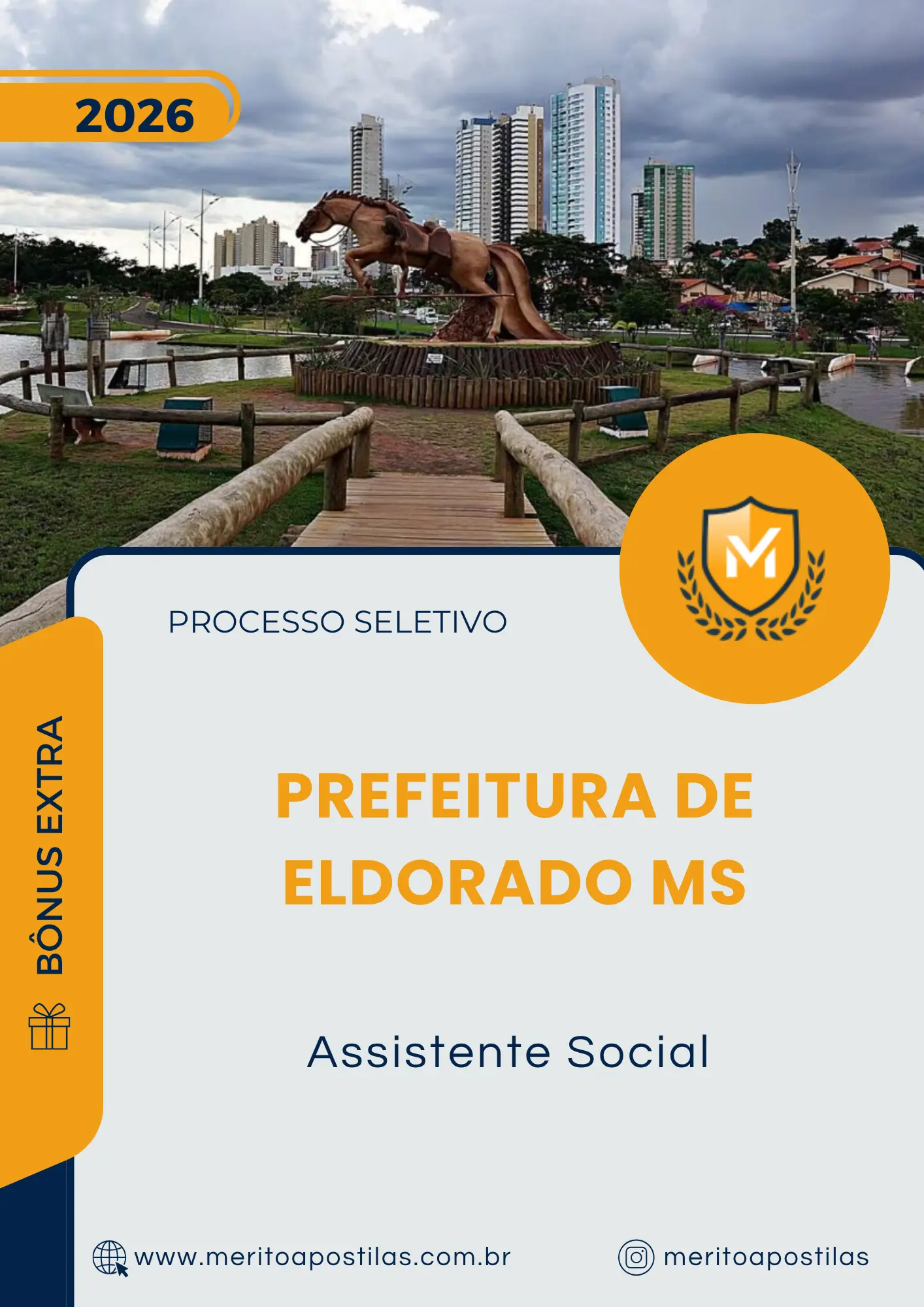 Apostila Assistente Social Prefeitura de Eldorado MS 2026