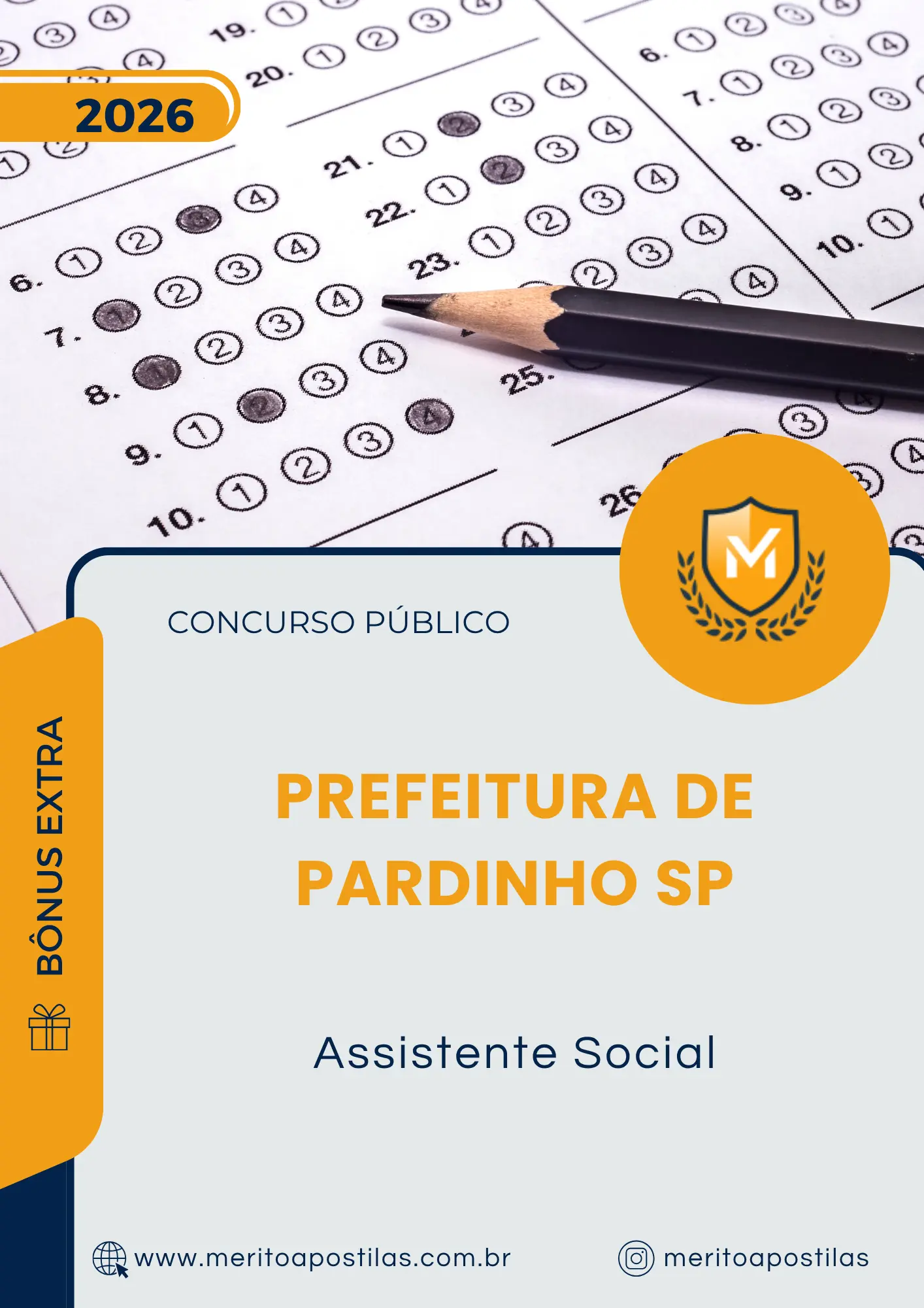 Apostila Assistente Social Prefeitura de Pardinho SP 2026