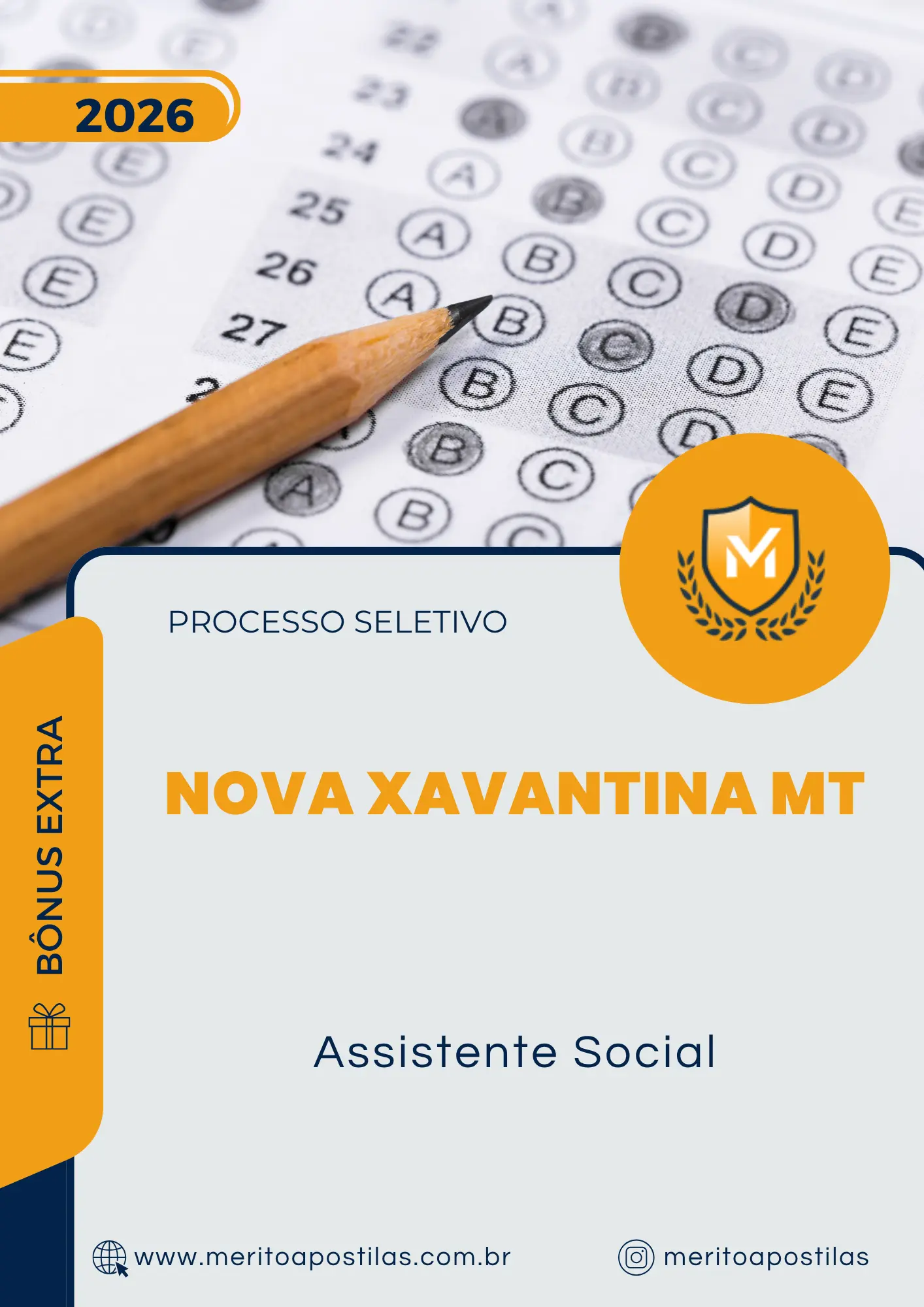 Apostila Assistente Social Prefeitura de Nova Xavantina MT 2026