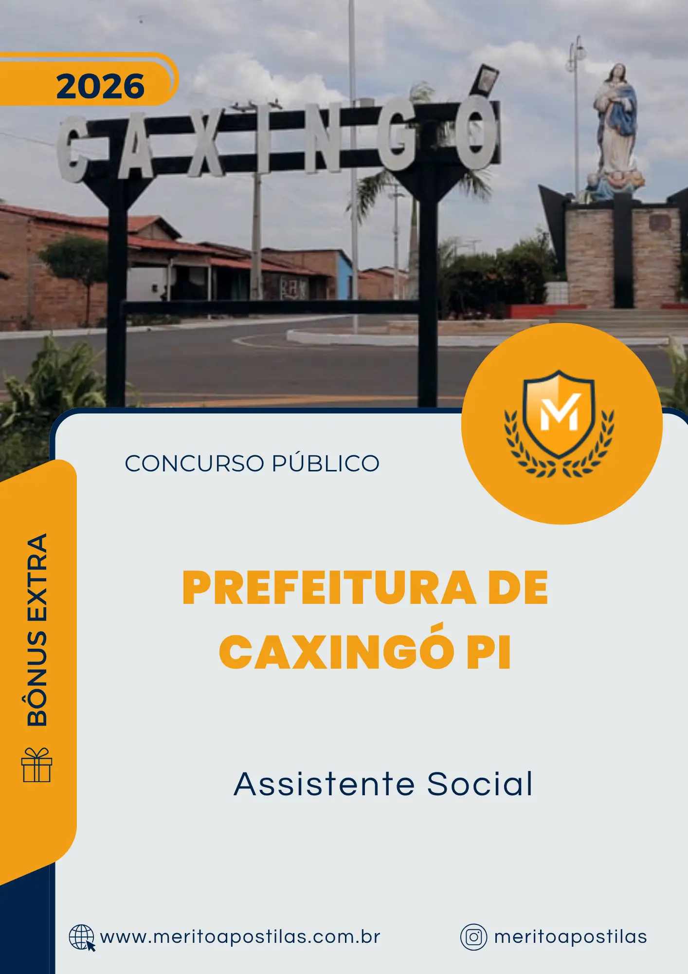 Apostila Assistente Social Prefeitura de Caxingó PI 2026