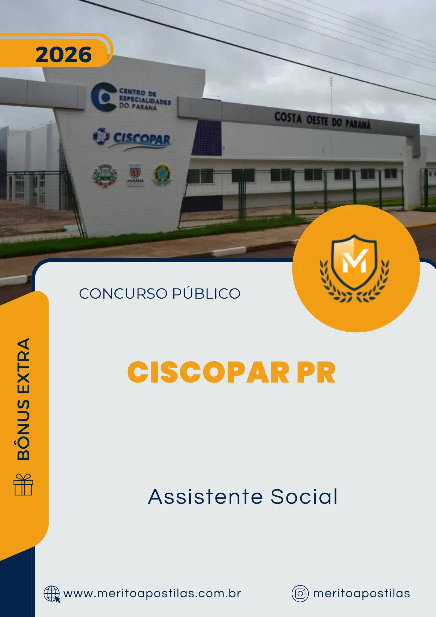 Apostila Assistente Social Concurso Público CISCOPAR PR 2026