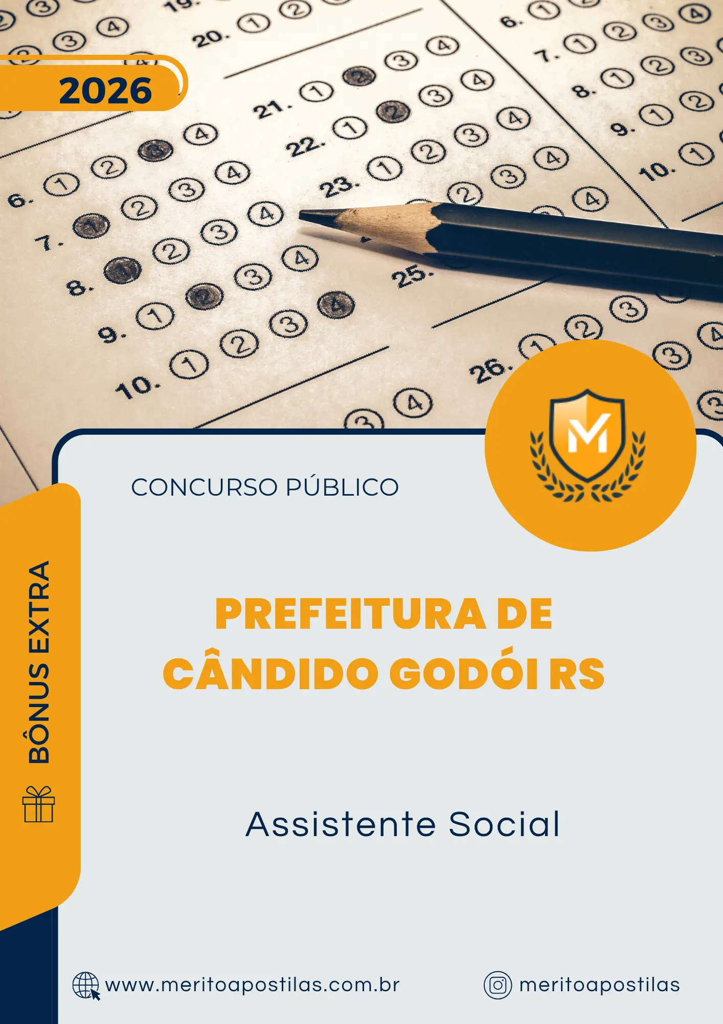 Apostila Assistente Social Prefeitura de Cândido Godói RS 2026