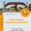 Apostila Assistente de Desenvolvimento Educacional Prefeitura de Conquista D'Oeste MT 2026