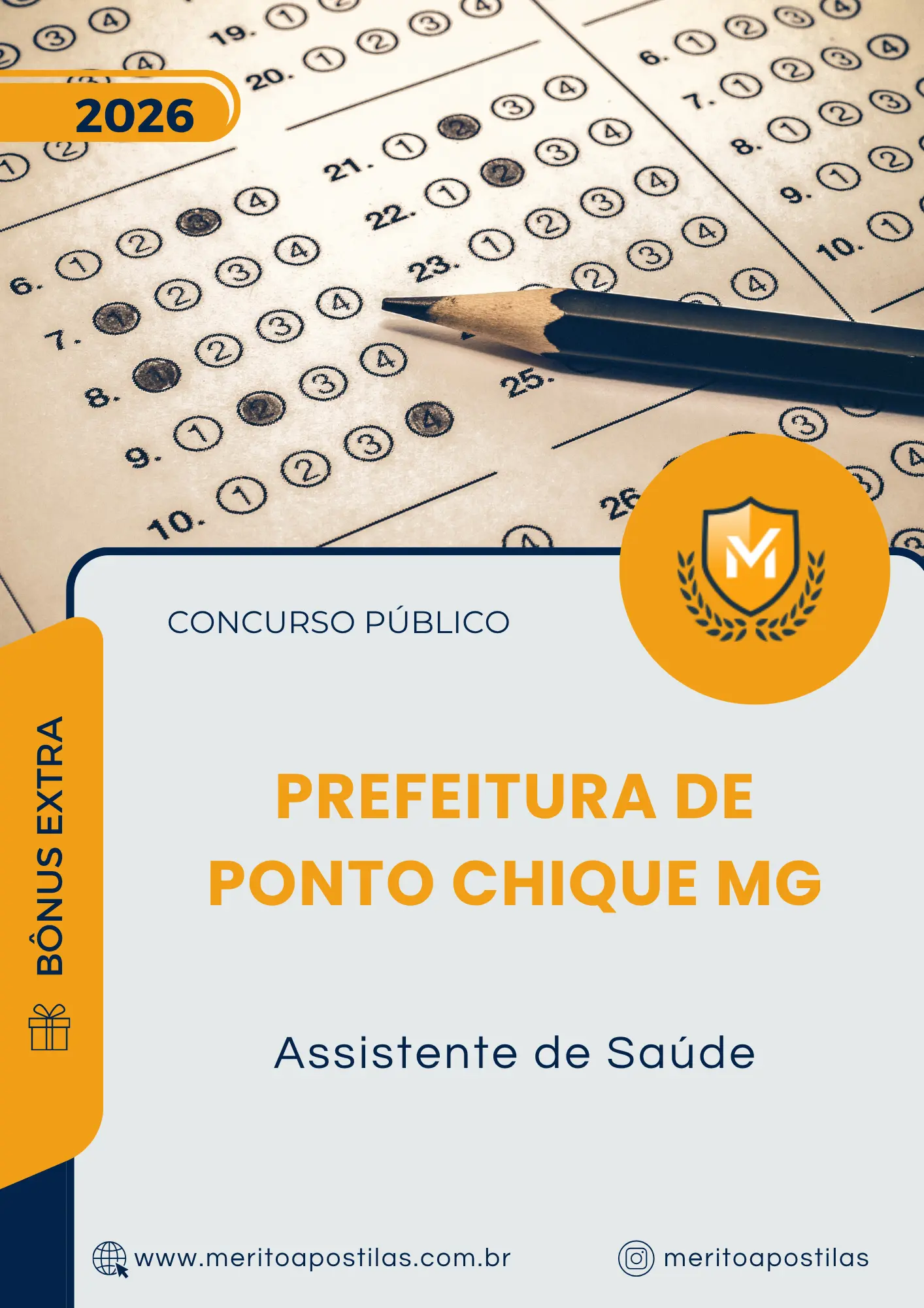 Apostila Assistente de Saúde Prefeitura de Ponto Chique MG 2026