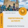 Apostila Atendente De Farmácia Prefeitura de Altos PI 2026