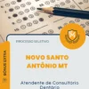 Apostila Atendente de Consultório Dentário Prefeitura de Novo Santo Antônio MT 2026