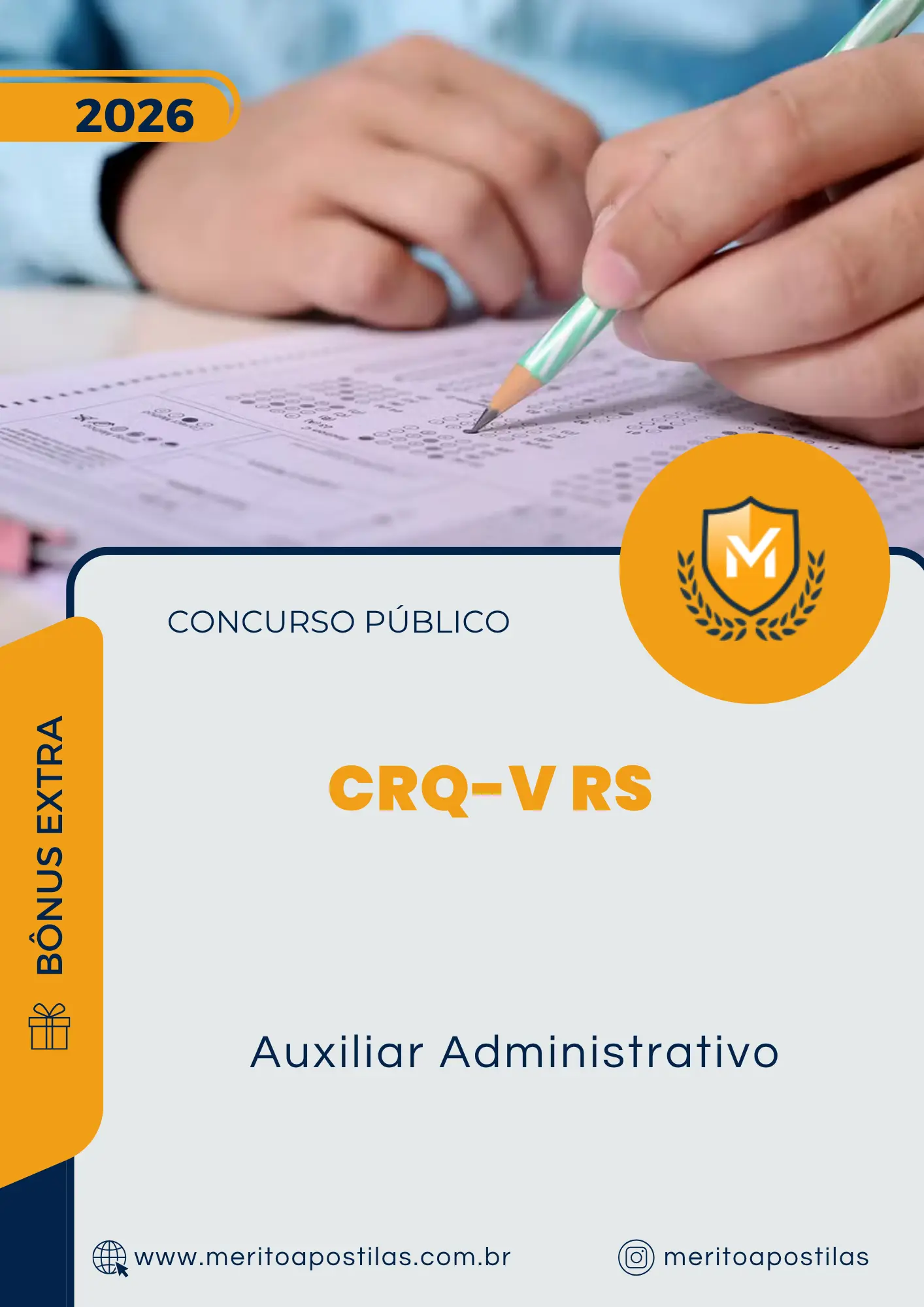 Apostila Auxiliar Administrativo Concurso Público CRQ V RS 2026